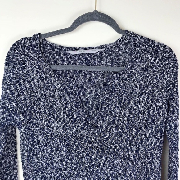 Athleta Speckled Weekend Pullover Sweater Top - Picture 3 of 8